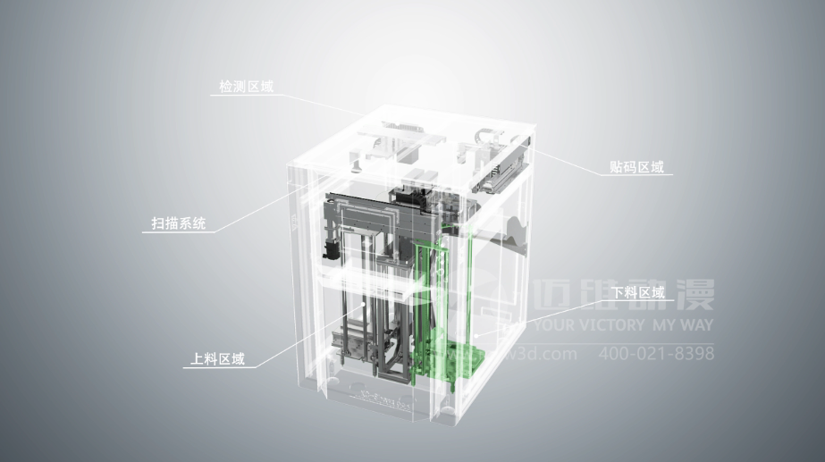 点料机产品演示三维动画