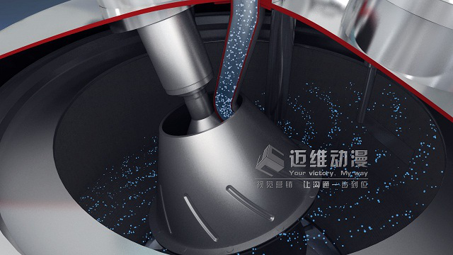 离心机产品演示三维动画