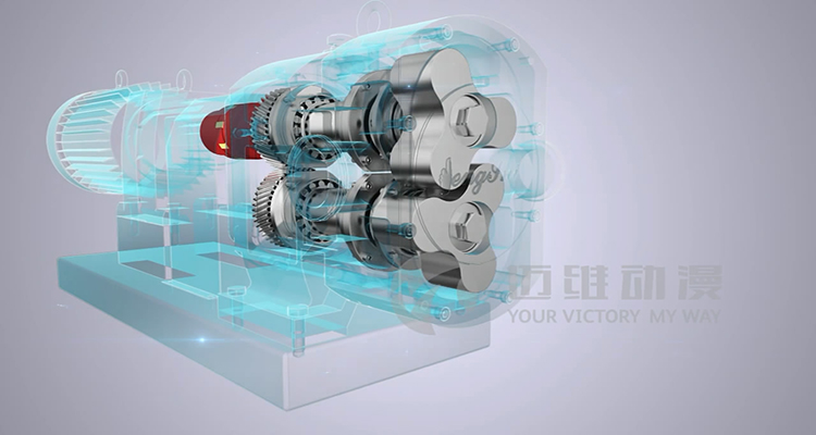 迈维动漫签约制作高扬程双叶轮消防泵产品演示三维动画宣传片(图1)