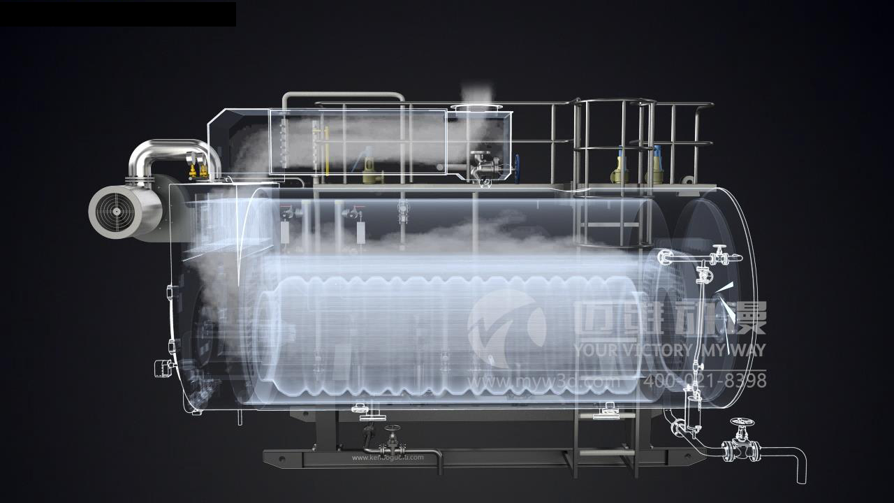 三维动画让燃气锅炉行业在色彩纷呈的广告中出彩(图1)