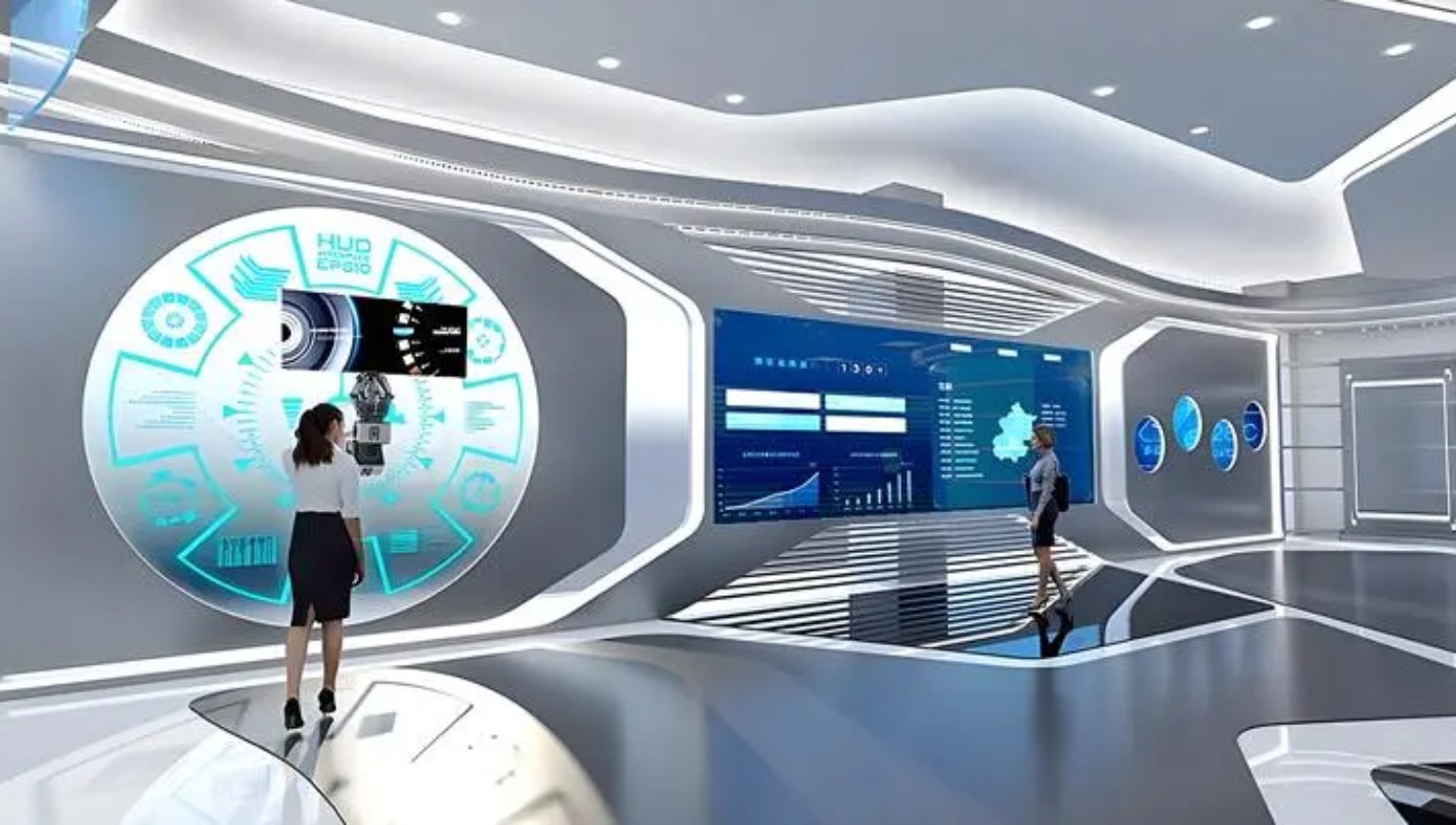酷炫的3D虚拟数字展厅(图3)