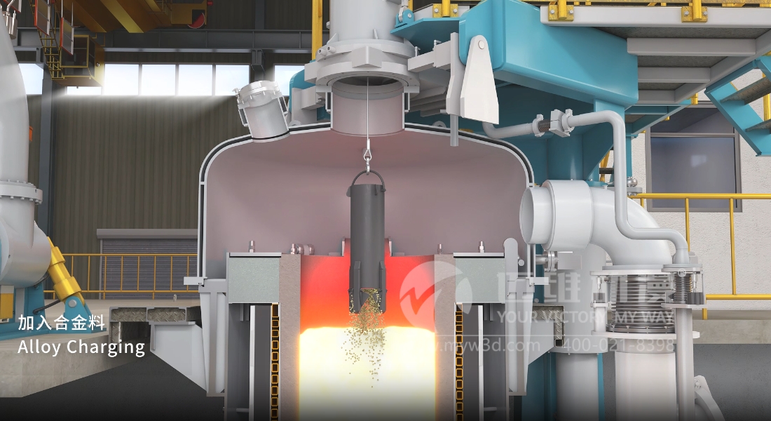真空脱气炉三维动画，让冶金工艺流程展现更为直观、安全、快捷(图2)