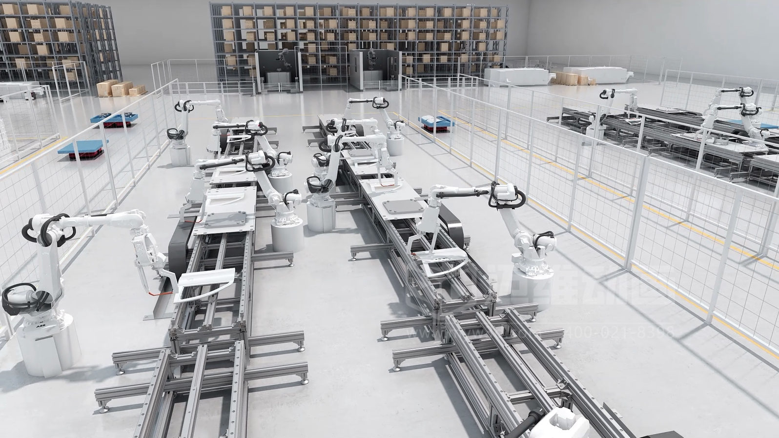 智慧工厂3D动画展示(图4)