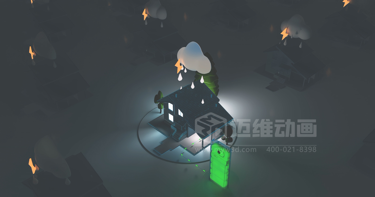户储产品智能APP概念三维动画展示(图8)