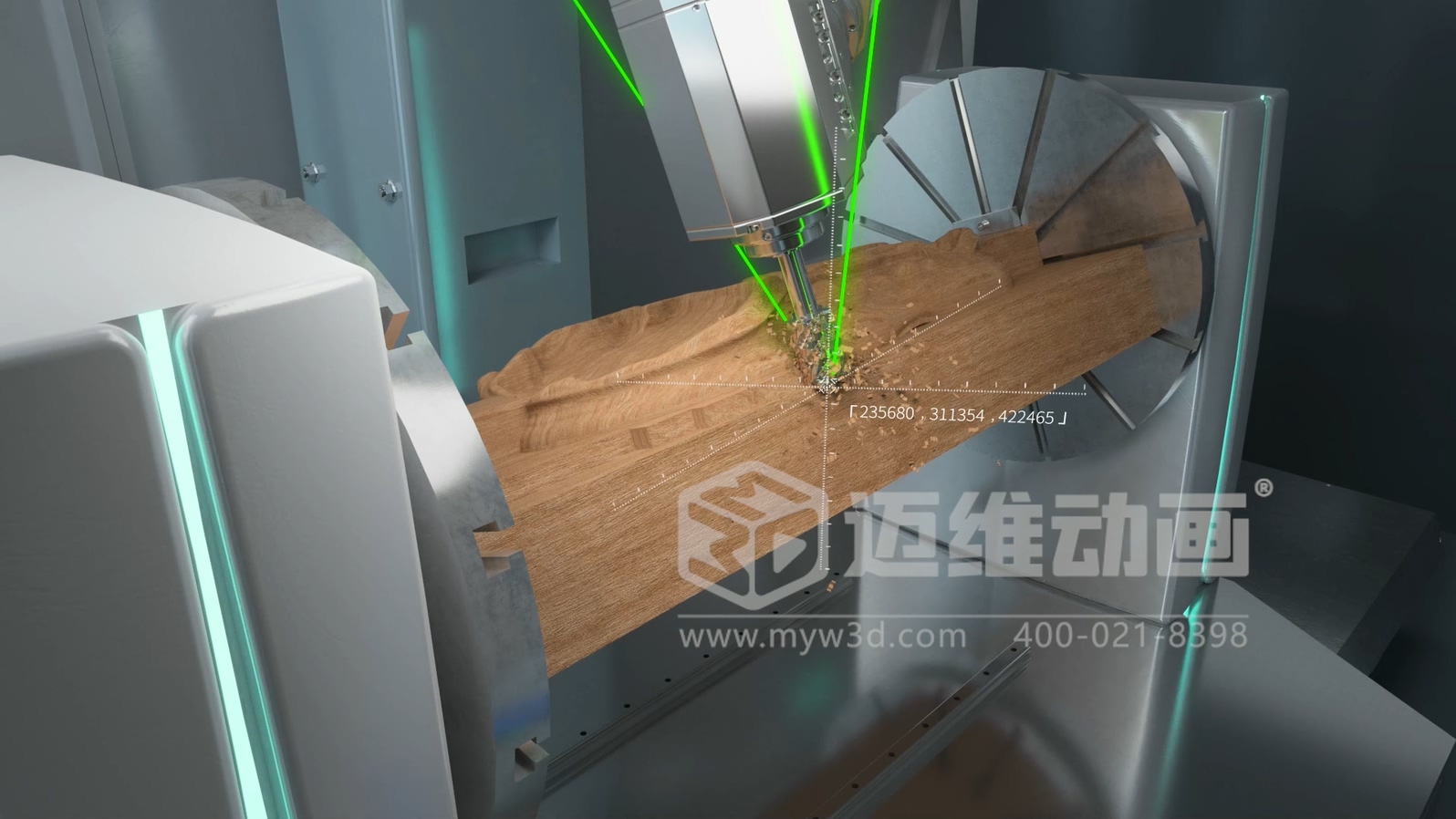 联合智控超级工厂生产线三维动画(图4)