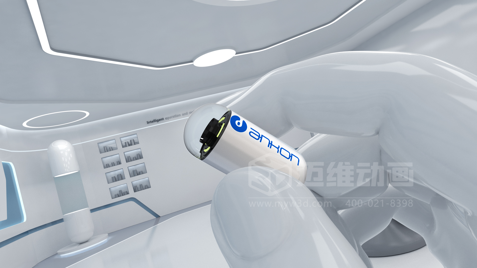 磁控胶囊机器人三维动画(图2)