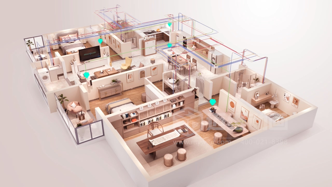 全屋供水三维动画(图1)