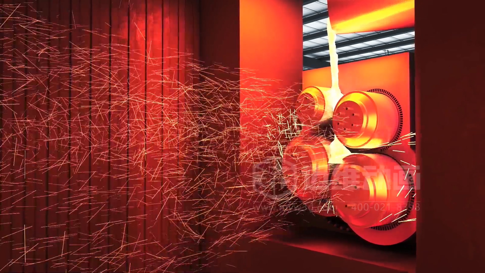 生活垃圾焚烧飞灰 “水洗 + 熔融” 资源化处理技术三维动画(图10) 生活垃圾焚烧飞灰 “水洗 + 熔融” 资源化处理技术三维动画(图10)