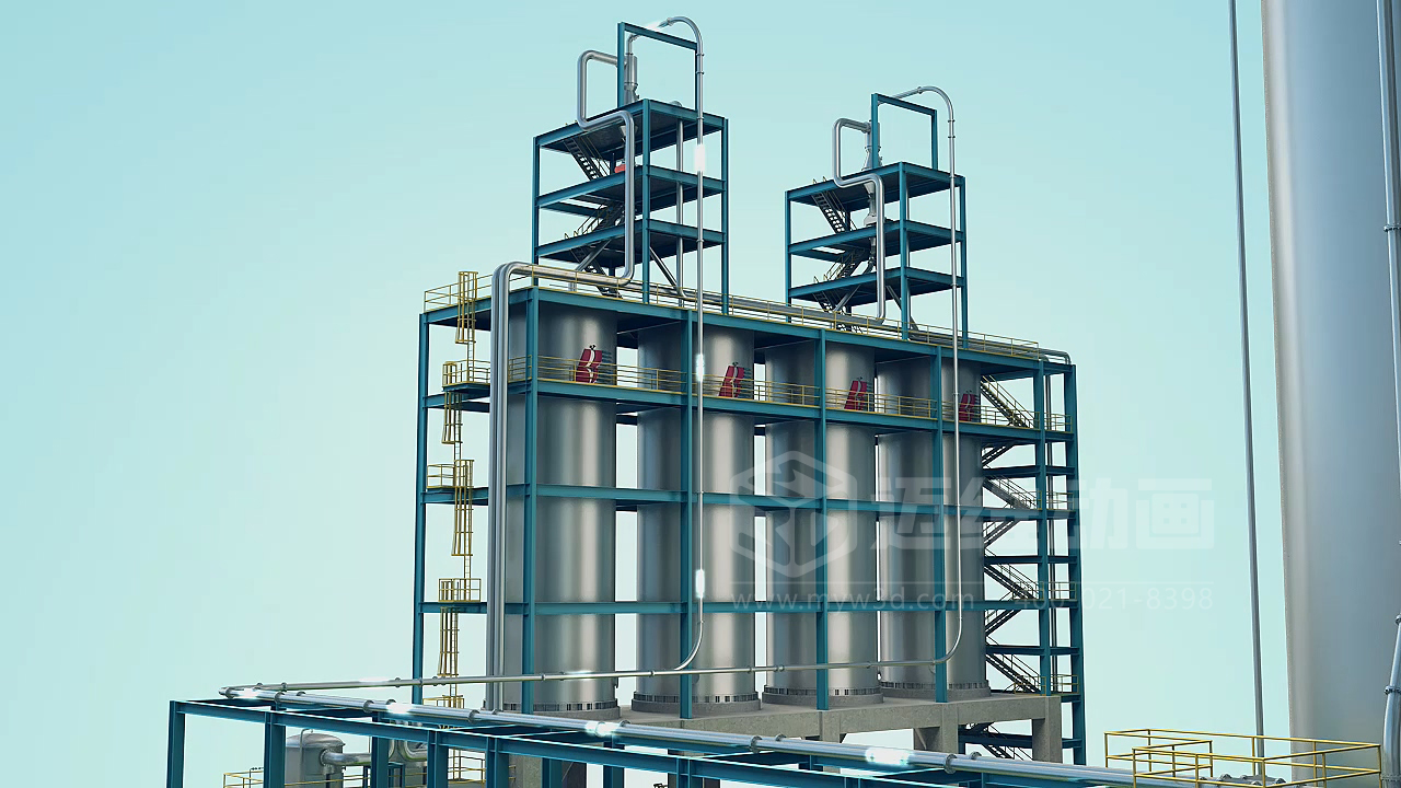 粉粒体物料处理系统三维动画(图9)
