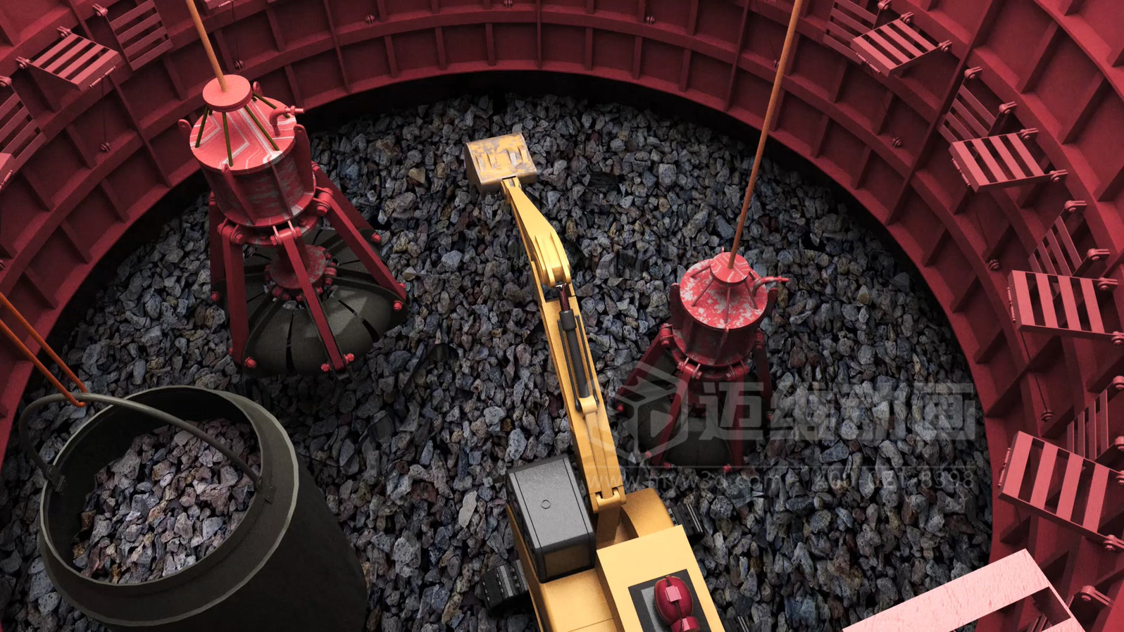 以前看矿资源施工 = 天书,现在秒懂!三维动画到底做对了什么?(图3) 以前看矿资源施工 = 天书,现在秒懂!三维动画到底做对了什么?(图3)