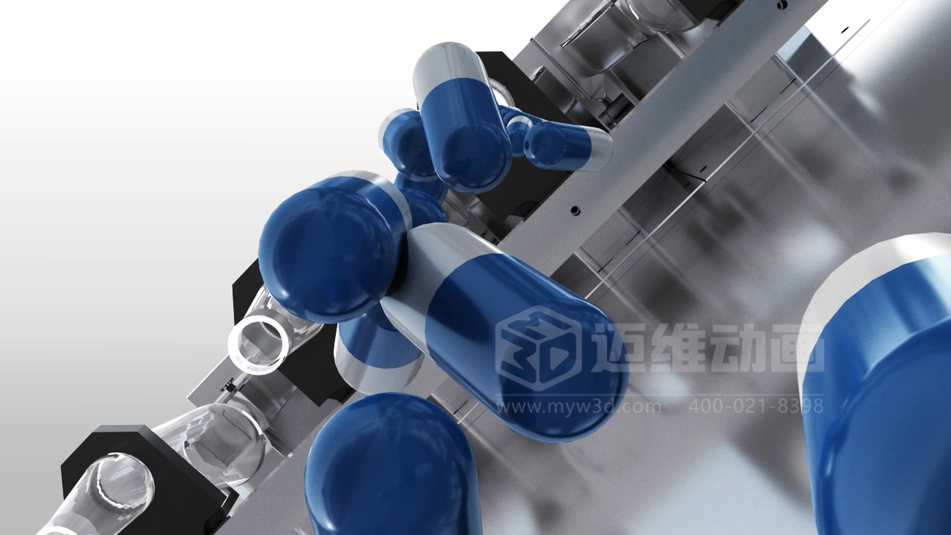 制药机械企业推广新思路：用三维动画讲清生产工艺，工业自动化生产线自带传播力(图1)