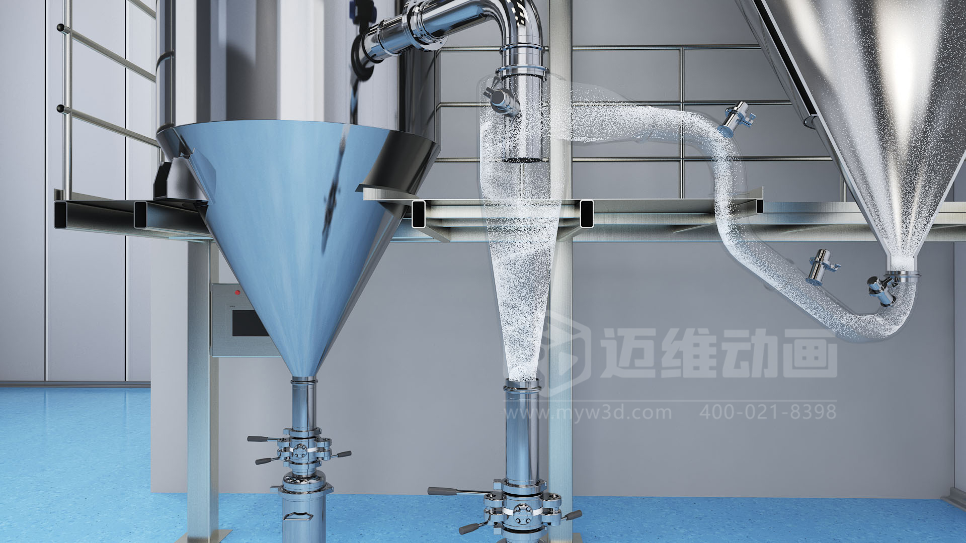 制药机械企业推广新思路：用三维动画讲清生产工艺，工业自动化生产线自带传播力(图6)