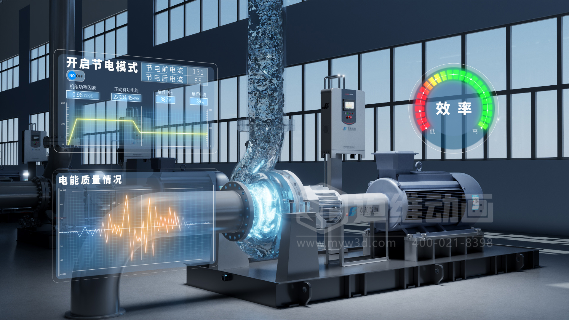 节能模式展示动画 三维视频的模块化设计,让你的产品宣传成本减半!(图5)