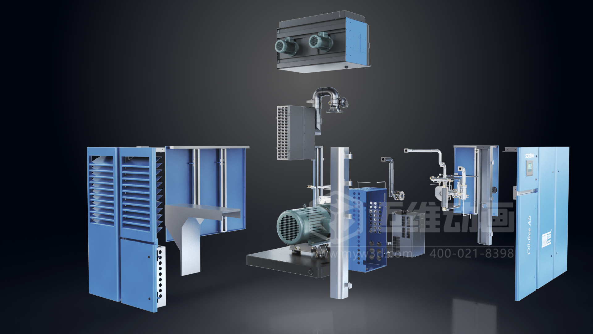 产品拆装动画 三维视频的模块化设计,让你的产品宣传成本减半!(图8)