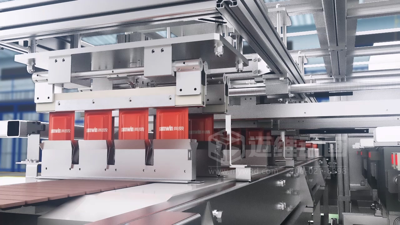 小鱼干包装自动化生产线三维动画展示行业解决方案(图8) 小鱼干包装自动化生产线三维动画展示行业解决方案(图8)