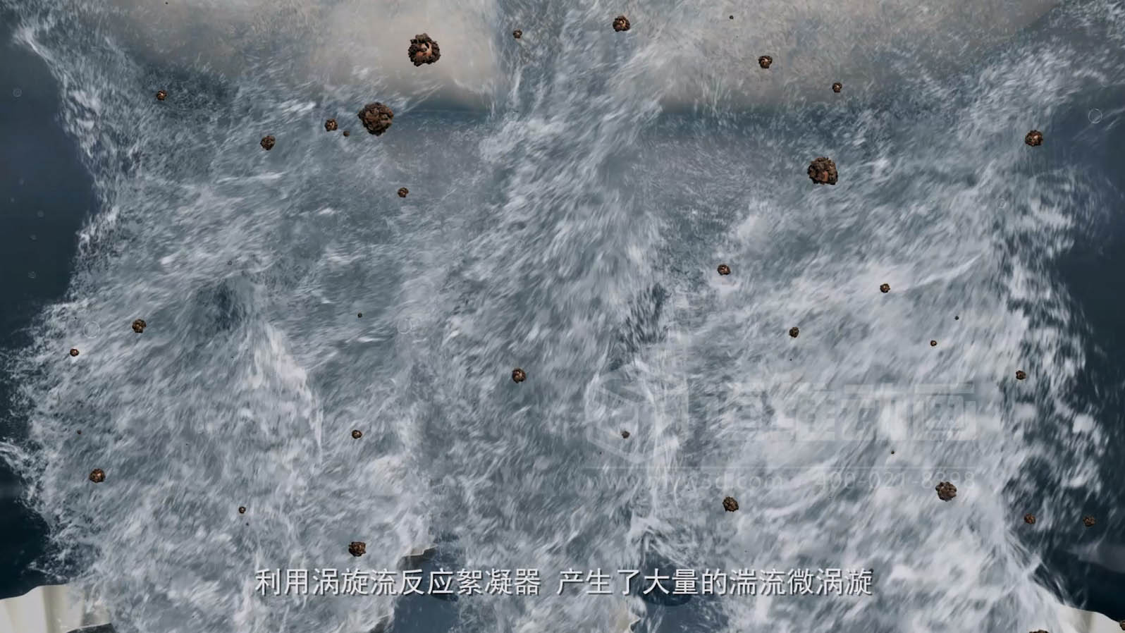 一体化净水装置展示三维动画(图3) 一体化净水装置展示三维动画(图3)