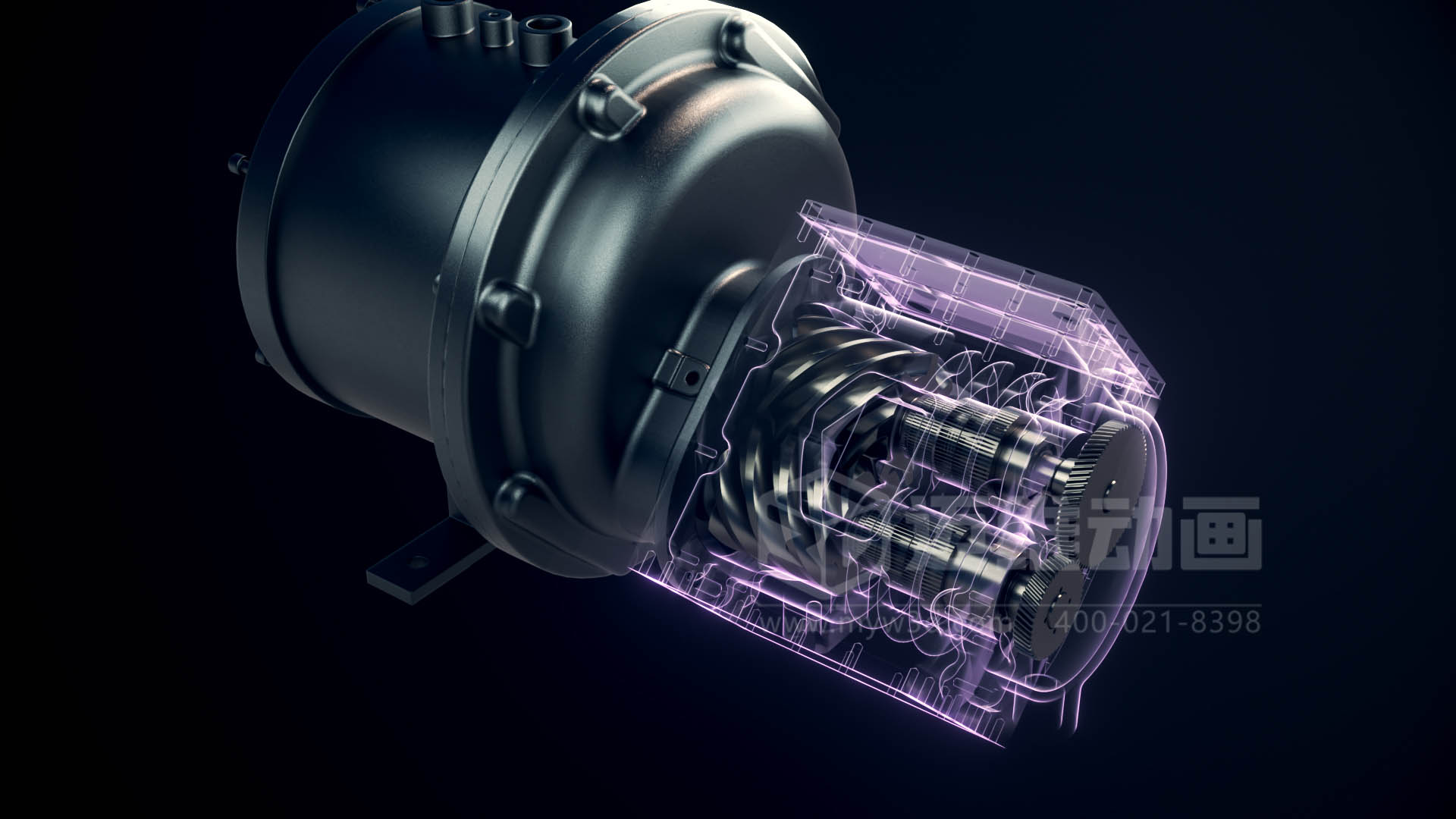 压缩机工作原理讲不清、方案展示不直观?下一次行业展会,请带上这份 “会动” 的工业三维动画行业解决方案(图5) 压缩机工作原理讲不清、方案展示不直观?下一次行业展会,请带上这份 “会动” 的工业三维动画行业解决方案(图5)