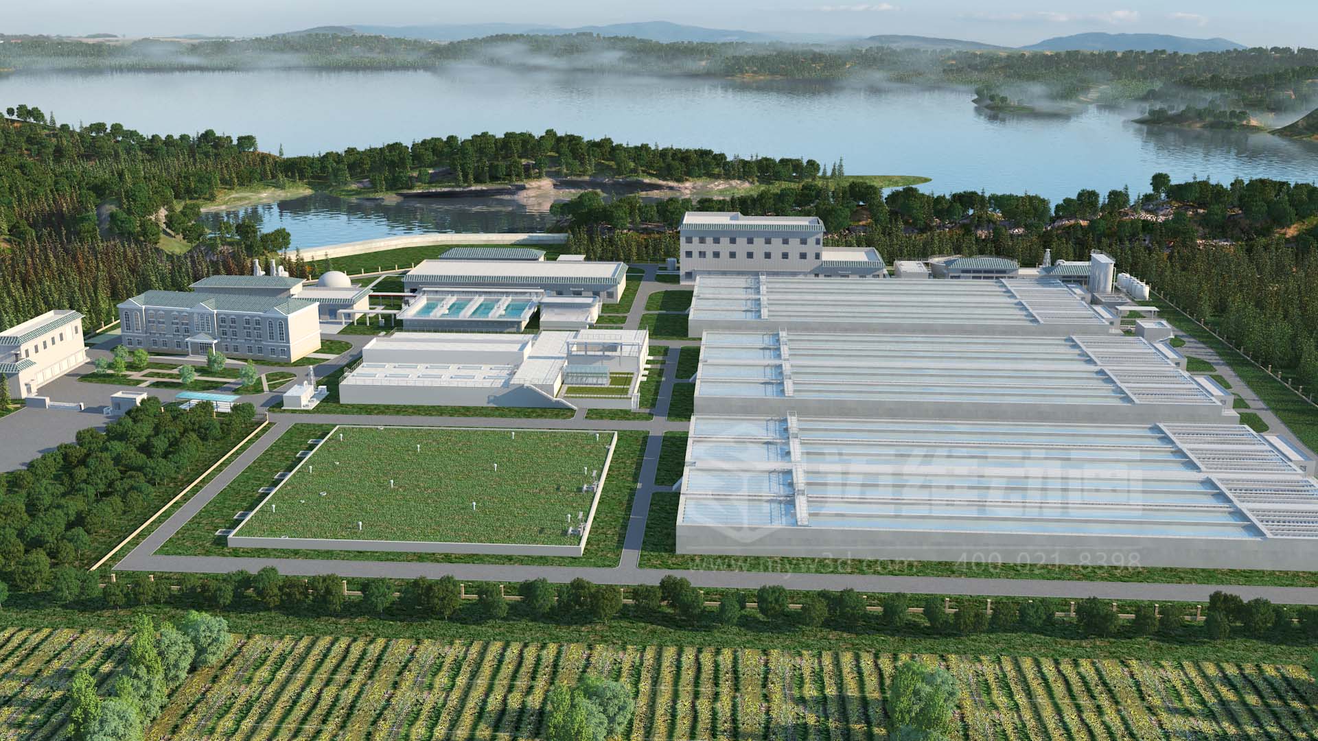 微阻力管道混合器三维动画(图1) 微阻力管道混合器三维动画(图1)