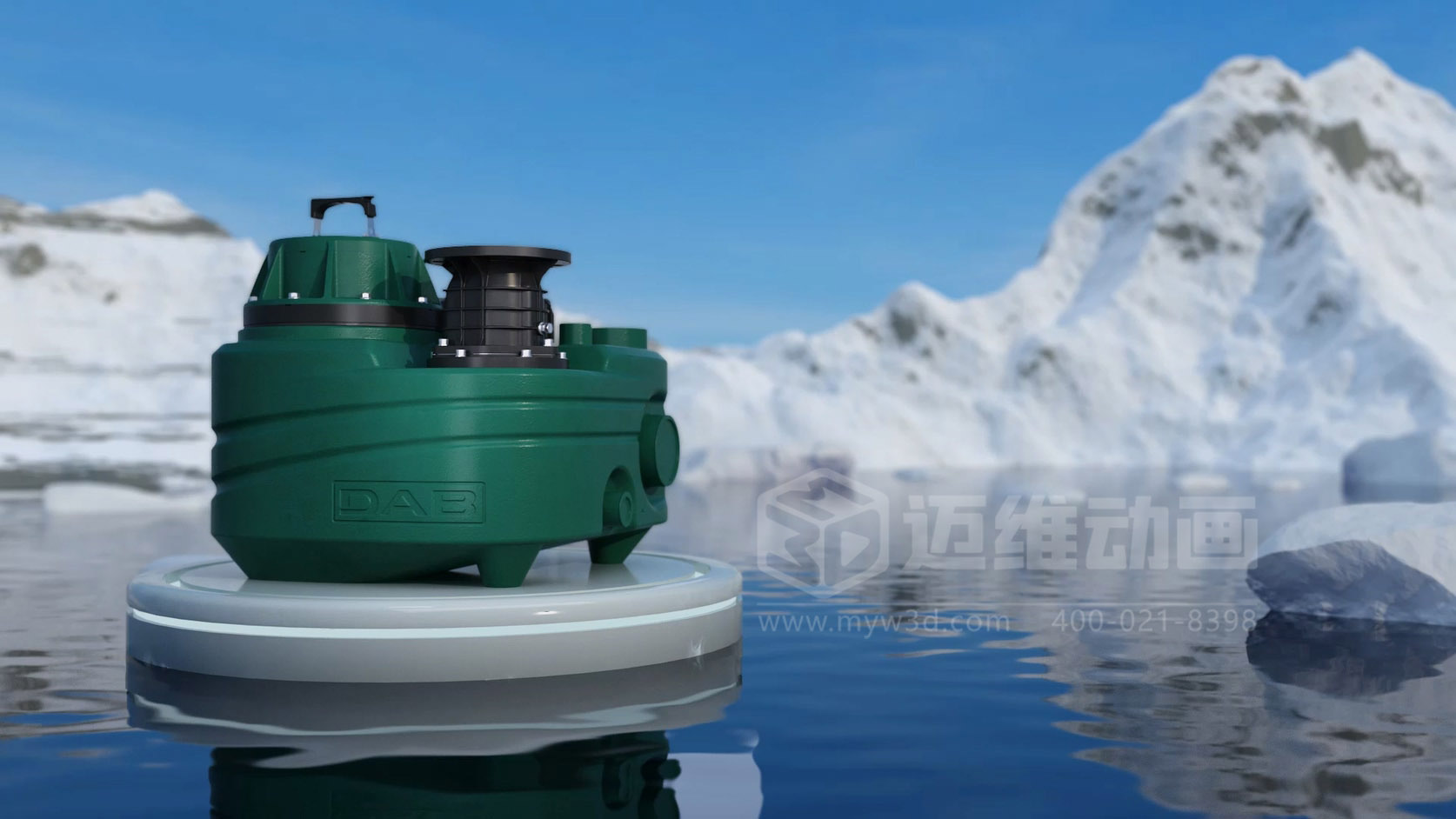 外置式污水提升泵站三维动画(图1) 外置式污水提升泵站三维动画(图1)