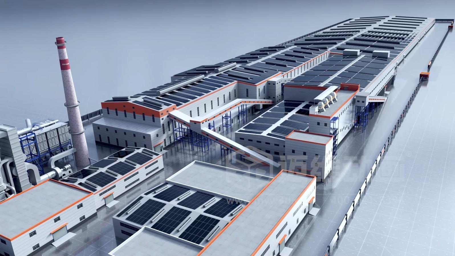 光伏玻璃生产线动画：把1600℃的核心工艺，“烧”给客户看(图4)