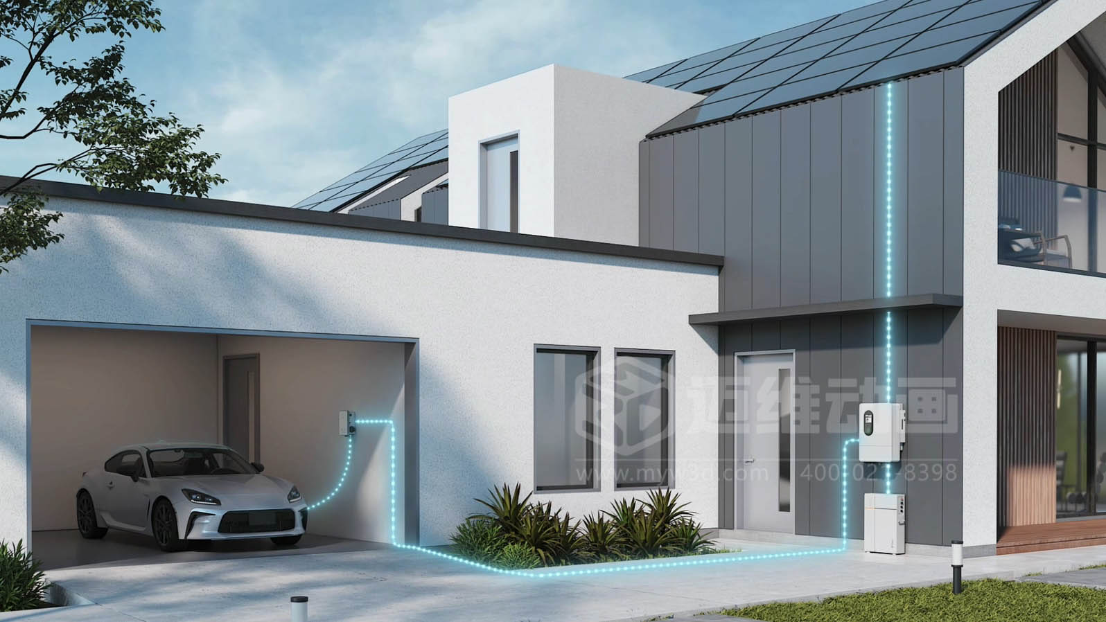 储能逆变器三维动画：让硬核技术自己“开口说话”(图3)