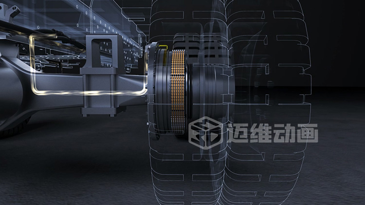 刹车踏板断裂刷屏背后：三维动画如何让刹车原理“看得见”(图1)