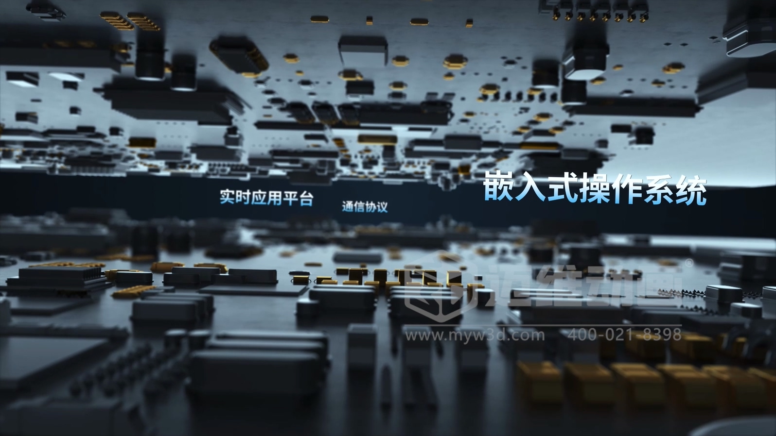 一体式紧凑型 PLC 三维动画(图3)