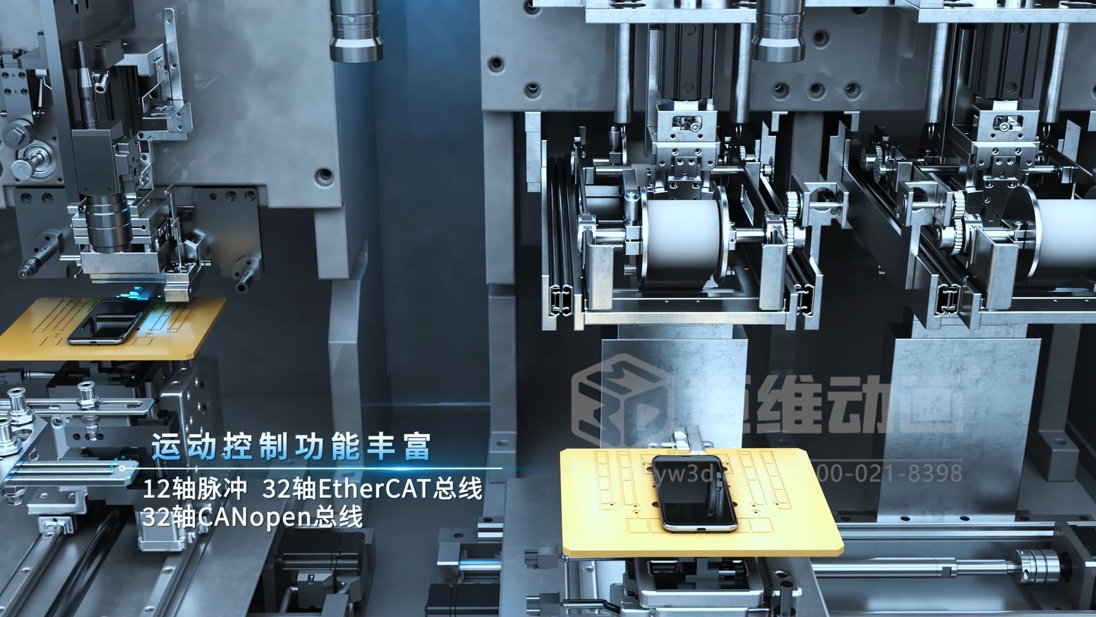 一体式紧凑型 PLC 三维动画(图6)