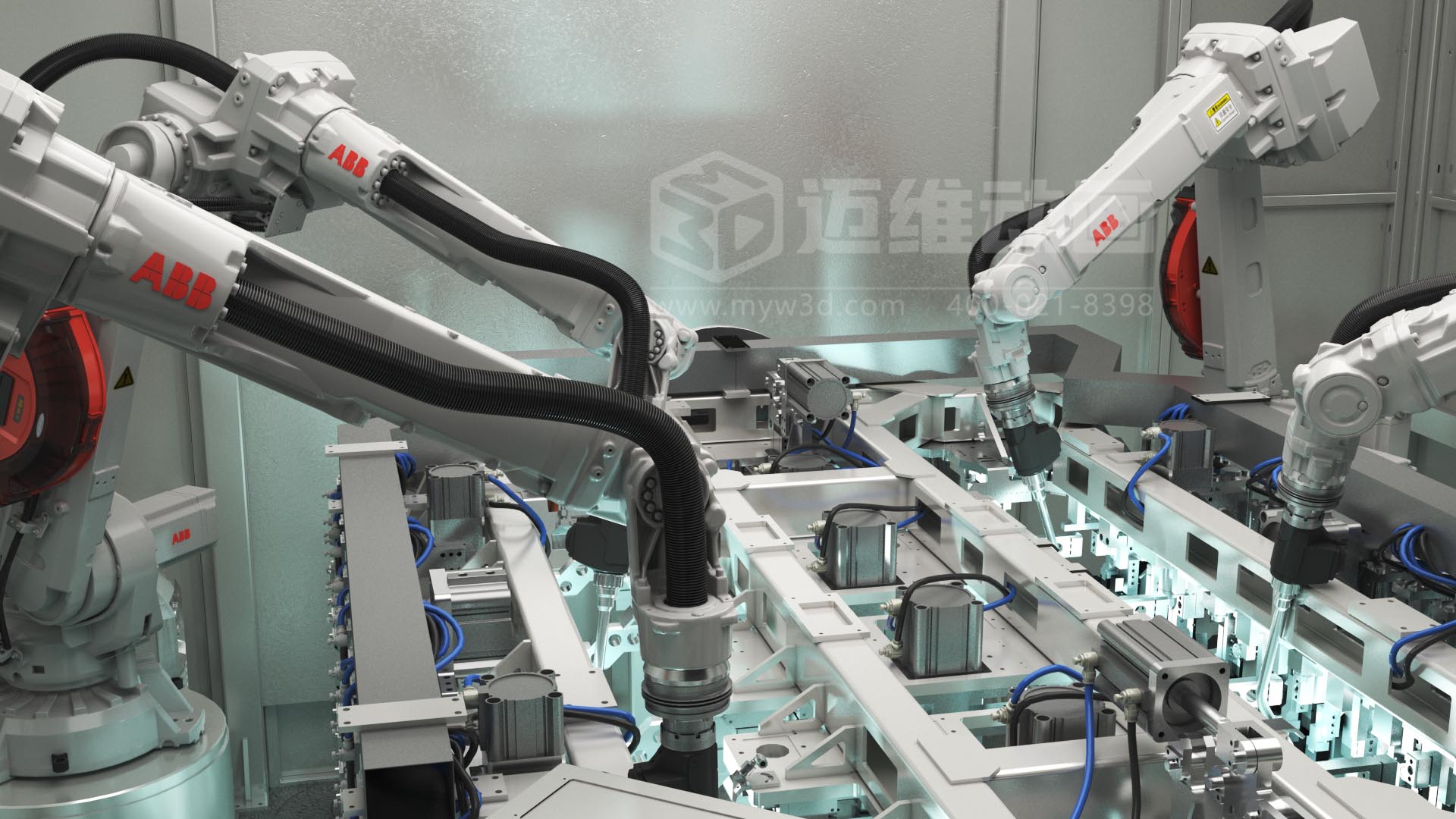智造“可视化”引擎：三维动画如何重塑汽车零部件产线展示与工艺沟通(图1)